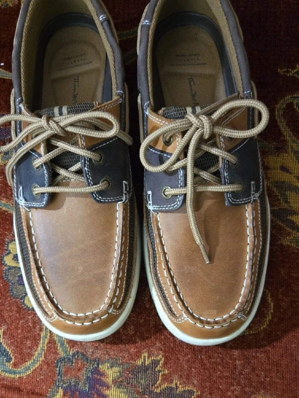 Thom McAn NWOT Men's Two-Tone BOAT Shoes